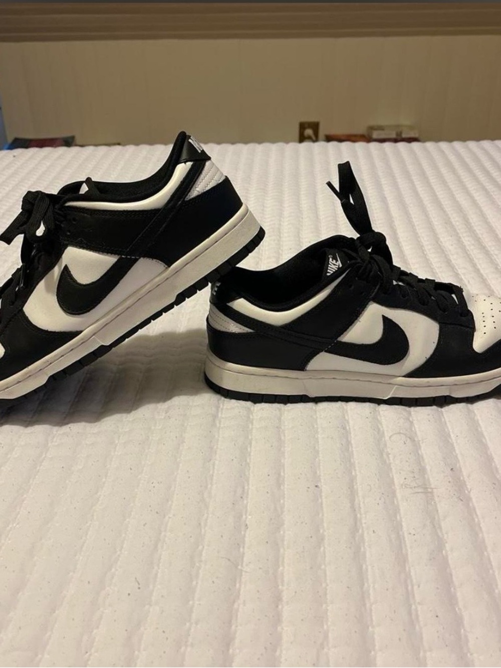 Nike Dunk Lows “Pandas” Size 9.5